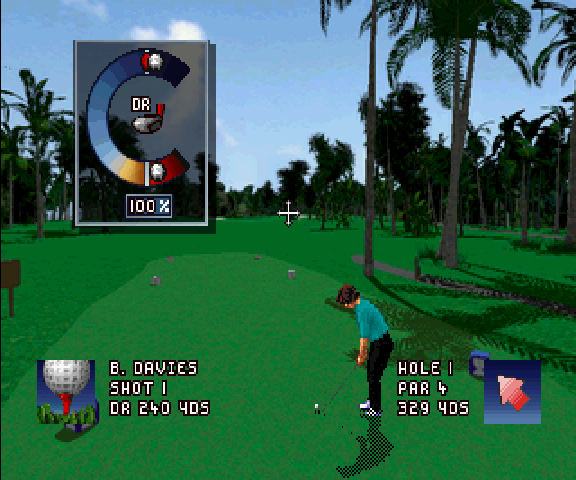 Golf In Hyatt Dorado Beach screenshot 3 for Sega Saturn